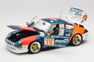 Porsche 911 993 GT2 #10 de Orleans / Saldana BPR Global GT Series 1996 UT Models 1:18 39632 Pressofusione — immagine 2 di 8