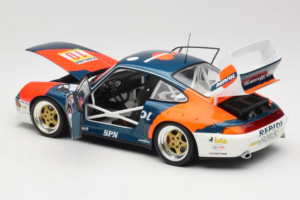 Porsche 911 993 GT2 #10 de Orleans / Saldana BPR Global GT Series 1996 UT Models 1:18 39632 Pressofusione — immagine 5 di 8