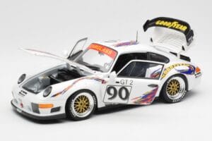 Porsche 911 993 GT2 #90 Vert / Franco / K. Koen Daytona 24 Hours 1998 UT Models 1:18 39813 Pressofusione — immagine 2 di 8