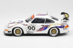 Porsche 911 993 GT2 #90 Vert / Franco / K. Koen Daytona 24 Hours 1998 UT Models 1:18 39813 Pressofusione — immagine 4 di 8
