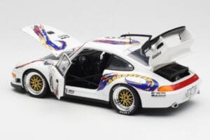 Porsche 911 993 GT2 #90 Vert / Franco / K. Koen Daytona 24 Hours 1998 UT Models 1:18 39813 Pressofusione — immagine 5 di 8