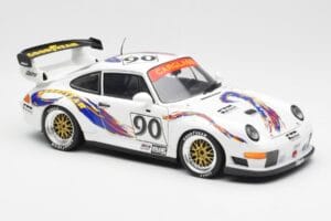 Porsche 911 993 GT2 #90 Vert / Franco / K. Koen Daytona 24 Hours 1998 UT Models 1:18 39813 Pressofusione — immagine 6 di 8