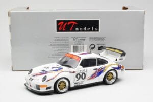 Porsche 911 993 GT2 #90 Vert / Franco / K. Koen Daytona 24 Hours 1998 UT Models 1:18 39813 Pressofusione — immagine 8 di 8