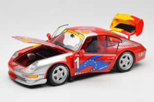Porsche 911 993 GT2 RS #1 VIP Car Porsche Cup Germany 1995 UT Models 1:18 39514 Pressofusione — immagine 2 di 8
