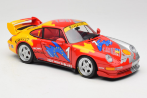 Porsche 911 993 GT2 RS #1 VIP Car Porsche Cup Germany 1995 UT Models 1:18 39514 Pressofusione — immagine 6 di 8