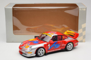 Porsche 911 993 GT2 RS #1 VIP Car Porsche Cup Germany 1995 UT Models 1:18 39514 Pressofusione — immagine 8 di 8