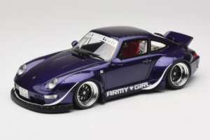 Porsche 911 993 RWB Army Girl Viola GT Spirit 1:18 GT562 Resina