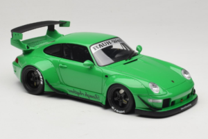 Porsche 911 993 RWB Verde GT Spirit 1:18 GT074 Resina — immagine 4 di 6