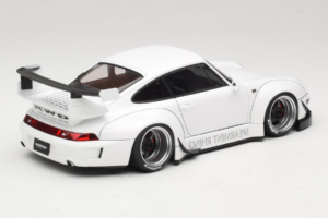 Porsche 911 993 RWB Bianco Gun Grey Wheels AUTOart 1:18 78150 Composito — immagine 3 di 8