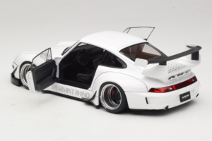 Porsche 911 993 RWB Bianco Gun Grey Wheels AUTOart 1:18 78150 Composito — immagine 5 di 8