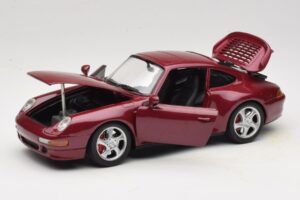 Porsche 911 993 Turbo Rosso Anson 1:18 30320-W Pressofusione — immagine 2 di 8