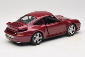 Porsche 911 993 Turbo Rosso Anson 1:18 30320-W Pressofusione — immagine 3 di 8