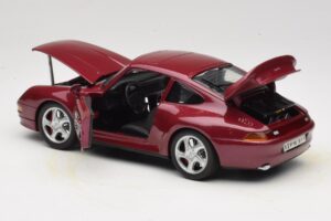 Porsche 911 993 Turbo Rosso Anson 1:18 30320-W Pressofusione — immagine 5 di 8