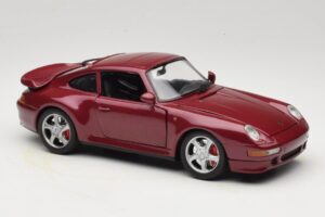 Porsche 911 993 Turbo Rosso Anson 1:18 30320-W Pressofusione — immagine 6 di 8