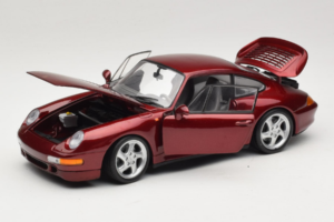 Porsche 911 993 Turbo Red Metallic UT Models 1:18 180066070 Pressofusione — immagine 2 di 8