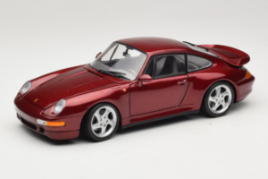Porsche 911 993 Turbo Red Metallic UT Models 1:18 180066070 Pressofusione