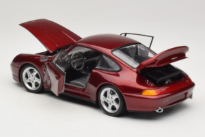 Porsche 911 993 Turbo Red Metallic UT Models 1:18 180066070 Pressofusione — immagine 5 di 8