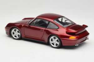 Porsche 911 993 Turbo Red Metallic UT Models 1:18 180066070 Pressofusione — immagine 7 di 8