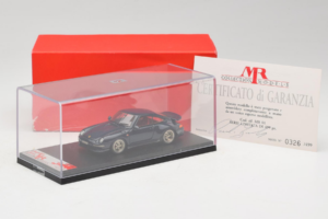 Porsche 911 993 Turbo S Blu Scuro MR Collection 1:43 MR01 Resina — immagine 6 di 6