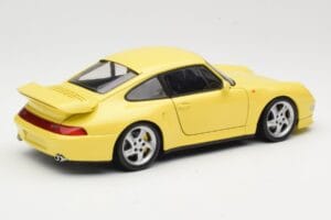 Porsche 911 993 Turbo S Giallo UT Models 1:18 27836 Pressofusione — immagine 3 di 8
