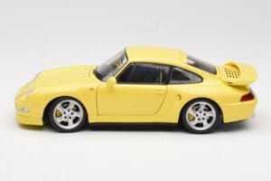 Porsche 911 993 Turbo S Giallo UT Models 1:18 27836 Pressofusione — immagine 4 di 8