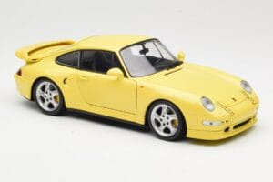 Porsche 911 993 Turbo S Giallo UT Models 1:18 27836 Pressofusione — immagine 6 di 8
