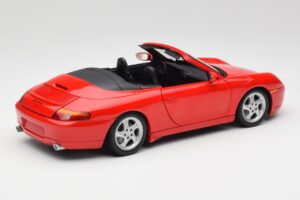 Porsche 911 996 Cabriolet Rosso Gate 1:18 1051 Pressofusione — immagine 3 di 8
