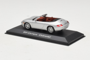 Porsche 911 996 Cabriolet Argento Minichamps 1:43 WAP02004097 Pressofusione — immagine 3 di 4