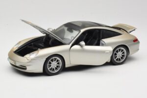 Porsche 911 996 Carrera 4S Argento Maisto 1:18 WAP02102212 Pressofusione — immagine 2 di 8