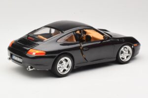 Porsche 911 996 Carrera Nero Bburago 1:18 3385-M2 Pressofusione — immagine 3 di 8