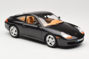 Porsche 911 996 Carrera Nero Bburago 1:18 3385-M2 Pressofusione — immagine 6 di 8