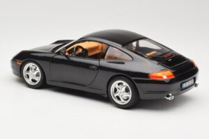 Porsche 911 996 Carrera Nero Bburago 1:18 3385-M2 Pressofusione — immagine 7 di 8