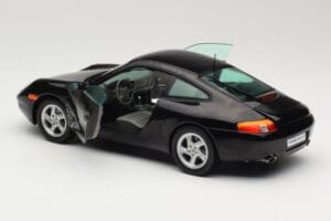 Porsche 911 996 Carrera Nero Sun Star 1:18 1202 Pressofusione — immagine 5 di 8
