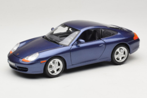 Porsche 911 996 Carrera Blu Bburago 1:18 WAP02100897 Pressofusione