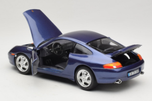 Porsche 911 996 Carrera Blu Bburago 1:18 WAP02100897 Pressofusione — immagine 5 di 8