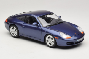 Porsche 911 996 Carrera Blu Bburago 1:18 WAP02100897 Pressofusione — immagine 6 di 8