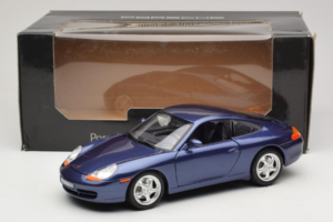 Porsche 911 996 Carrera Blu Bburago 1:18 WAP02100897 Pressofusione — immagine 8 di 8