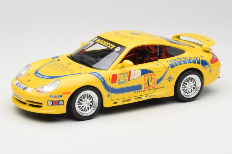 Porsche 911 996 GT3 Cup #22 Bburago 1:18 3395 Pressofusione