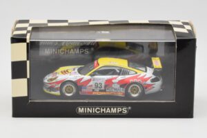 Porsche 911 996 GT3 Cup #93 L. Luhr / G. Maassen / E. Collard 24 Hours of Le Mans 2003 Minichamps 1:43 S5527 Pressofusione — immagine 4 di 4