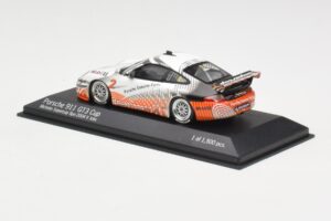 Porsche 911 996 GT3 Cup #2 VIP Car 2000 Minichamps 1:43 WAP020XXX15 Pressofusione — immagine 3 di 4