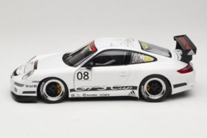 Porsche 911 996 GT3 #08 Promo Cup Car 2008 AUTOart 1:18 80881 Pressofusione — immagine 4 di 8