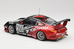 Porsche 911 996 GT3 RS #290 N. Bartels / H. Jacksties / F. Lorenzo Yokohama 24 Hours of Nurburgring 2003 AUTOart 1:18 80372 P — immagine 7 di 8
