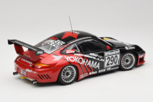 Porsche 911 996 GT3 RS #290 N. Bartels / H. Jacksties / F. Lorenzo Yokohama 24 Hours of Nurburgring 2003 AUTOart 1:18 80372 P — immagine 3 di 8