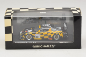 Porsche 911 996 GT3 RS #83 Rosa / Babini 24 Hours of Le Mans 2001 Minichamps 1:43 400016983 Pressofusione — immagine 4 di 4