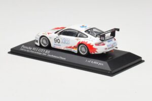 Porsche 911 996 GT3 RS #90 T2M J. Ickx / P. Rabineau 1000km Spa 2004 Minichamps 1:43 400046980 Pressofusione — immagine 3 di 4