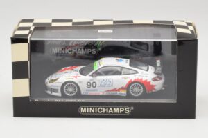 Porsche 911 996 GT3 RS #90 T2M J. Ickx / P. Rabineau 1000km Spa 2004 Minichamps 1:43 400046980 Pressofusione — immagine 4 di 4