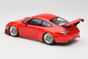 Porsche 911 996 GT3 RSR FIA GT 2004 Rosso Minichamps 1:18 100046400 Pressofusione — immagine 7 di 8