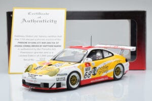 Porsche 911 996 GT3 RSR #68 M. Marsh FIA GT Zhuhai 2005 AUTOart 1:18 80582 Pressofusione — immagine 8 di 8