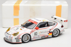 Porsche 911 996 GT3 RSR #83 P. Ehret / C. Ried / C. Menzel 24 Hours of Le Mans 2006 Minichamps 1:18 PORSCHE004 Pressofusione — immagine 8 di 8