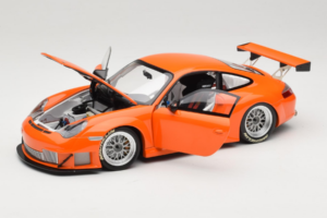 Porsche 911 996 GT3 RSR Arancione ALMS 2004 Minichamps 1:18 100046402 Pressofusione — immagine 2 di 8
